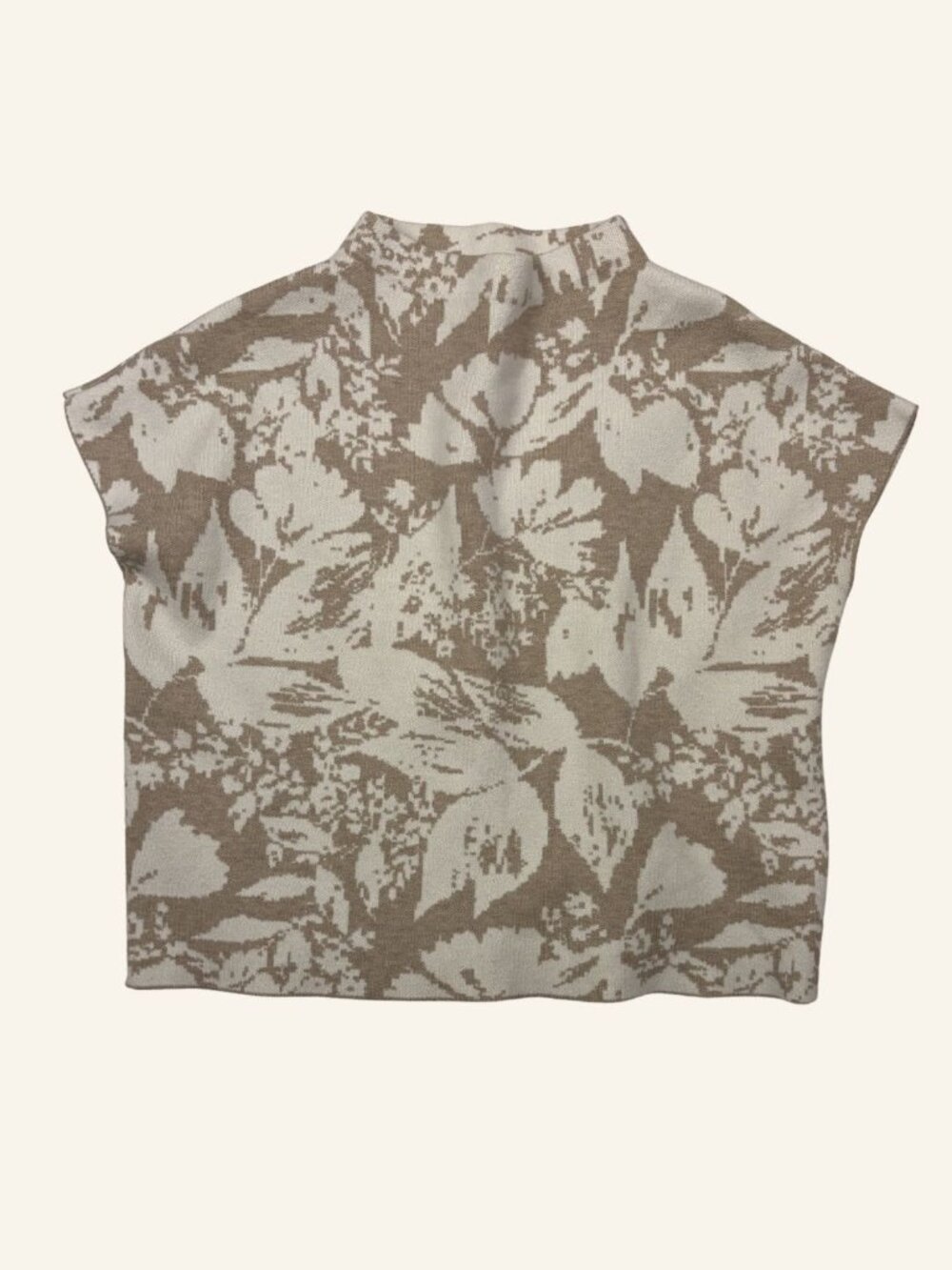 Joie Floral Knit Top Size S Perfect Condition